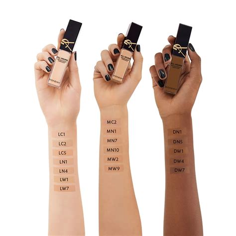 all hour concealer ysl|ysl all hours concealer swatches.